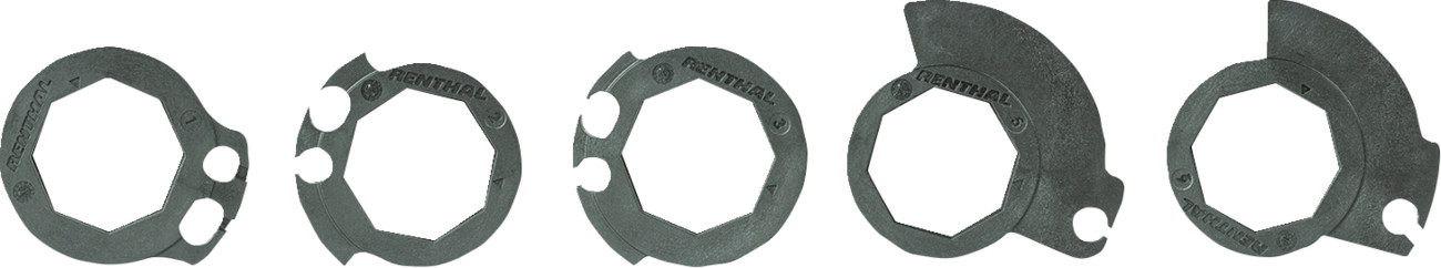 Renthal MX R-Works Lock-On Half-Waffle Tapered Grips
