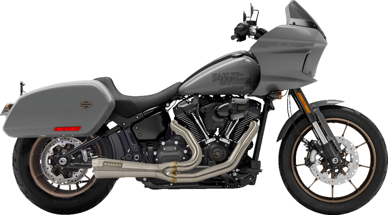 BASSANI XHAUST 2-into-1 The Ripper Short Road Rage Exhaust System