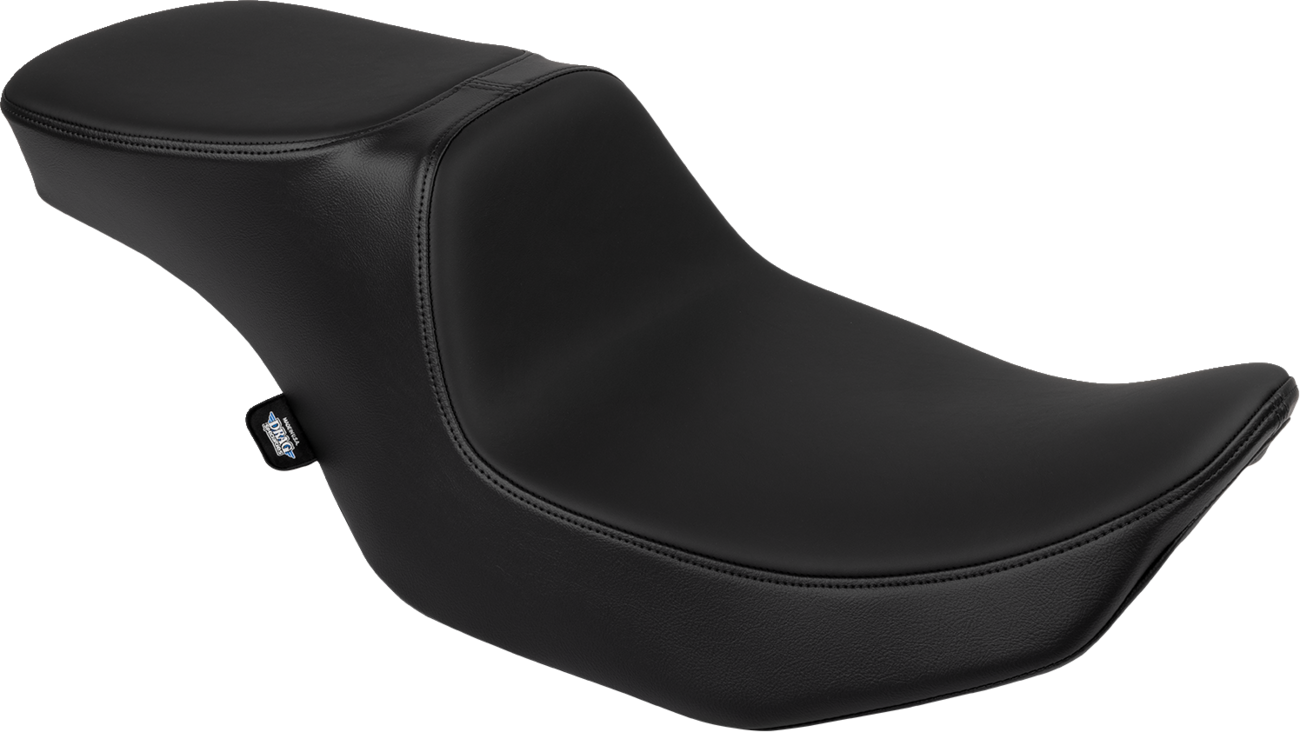 Drag specialties seats Predator 2-Up Seat - Solar Leather - Smooth - w/o Backrest - FLTR/FLHX '23-'24 Harley Davidson
