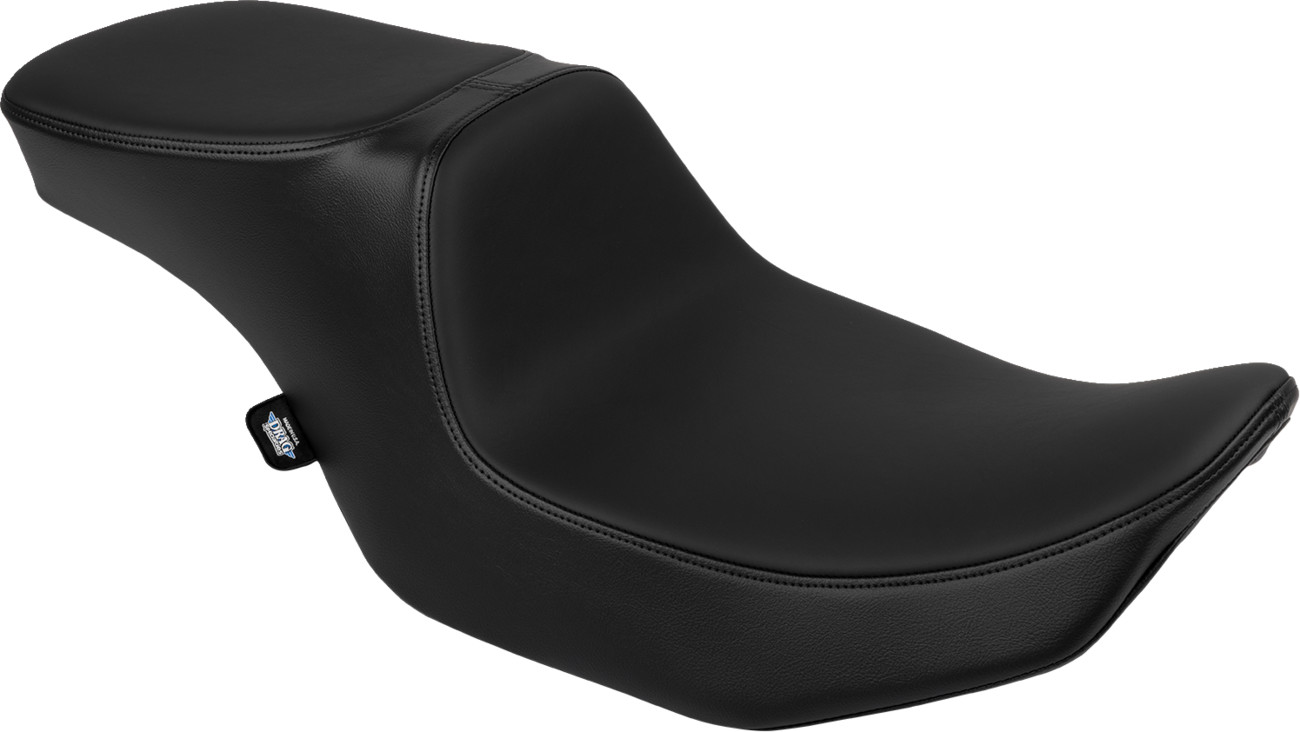 Drag specialties seats Predator 2-Up Seat - Solar Leather - Smooth - w/o Backrest - FLTR/FLHX '23-'24 Harley Davidson