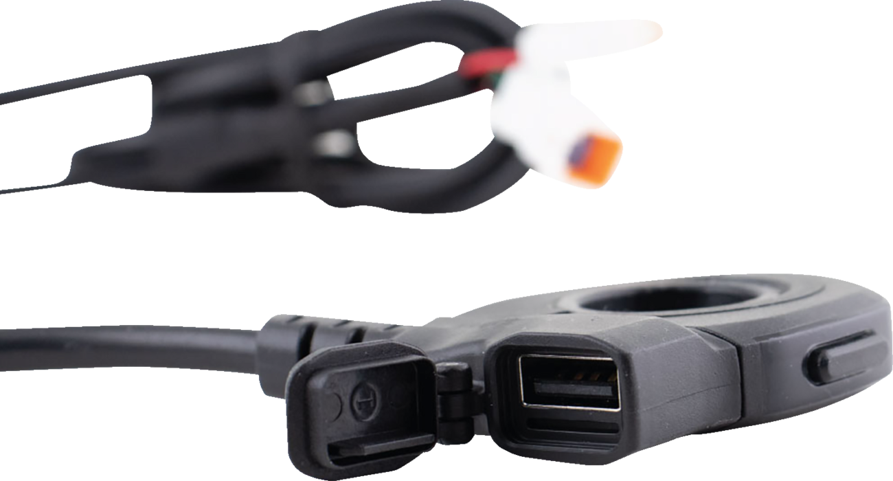 Koso Heated Grip Thumb Switch With Integrated Charge Port
