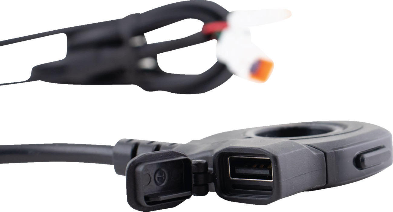 Koso Heated Grip Thumb Switch With Integrated Charge Port