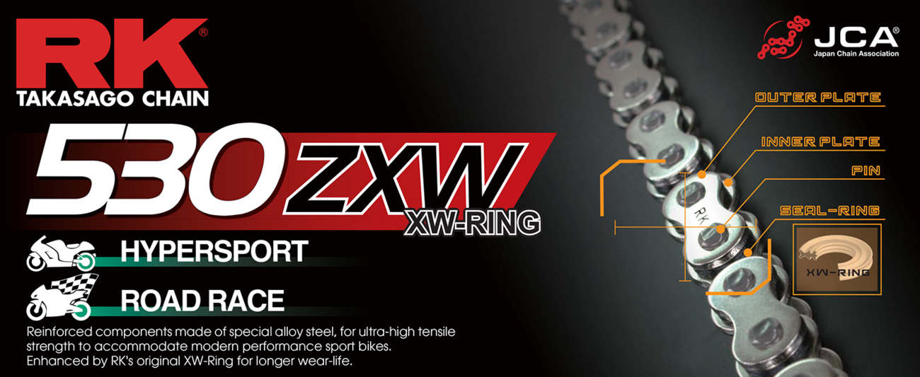 RK Chains 530ZXW Chain