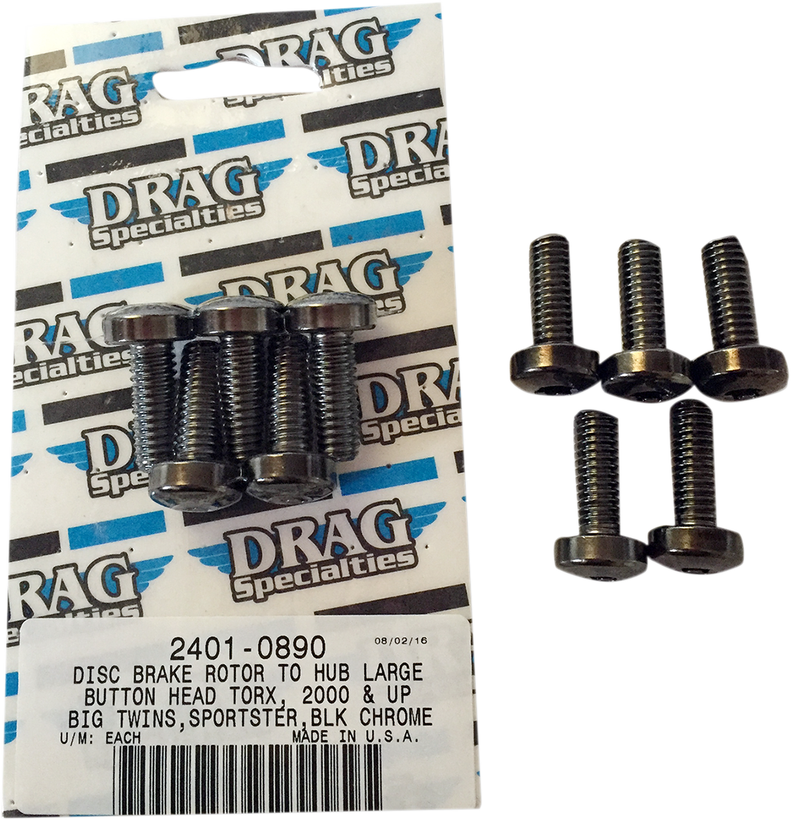 Drag Specialties Disc Brake Hub Mounting Kit