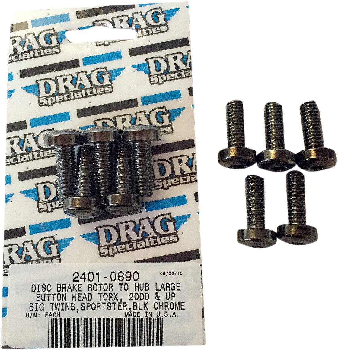 Drag Specialties Disc Brake Hub Mounting Kit