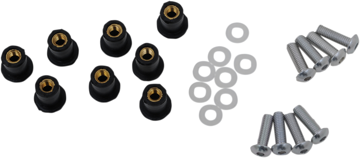 Puig Windscreen Well Nut Screw Kit