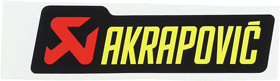 AKRAPOVIC General Replacement Sticker
