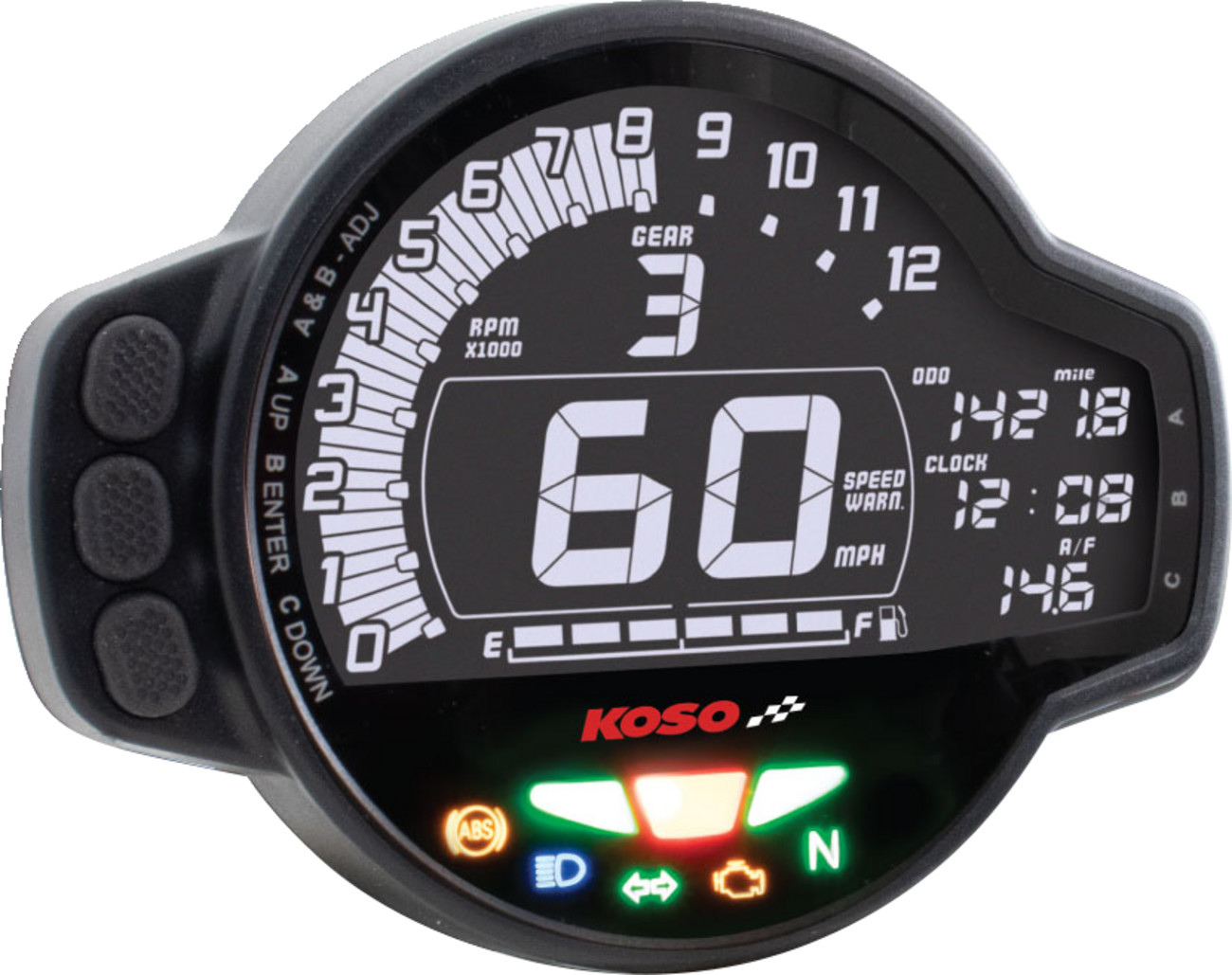 Koso MS-01 Multi-Functional Gauge Honda Grom 2014-2020