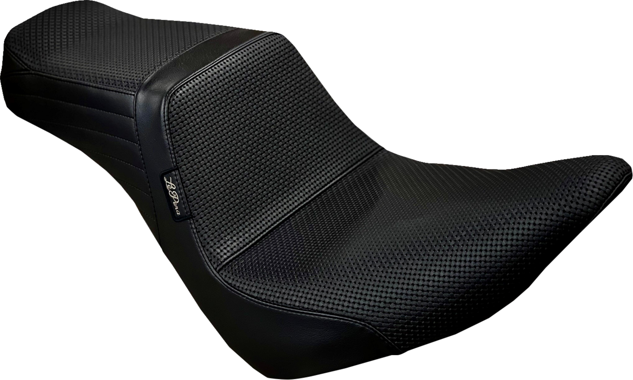 Le Pera TailWhip Pleated 2-Up Seat For Harley