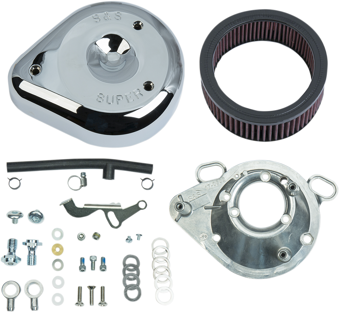 S&S CYCLE Teardrop Air Cleaner Kit