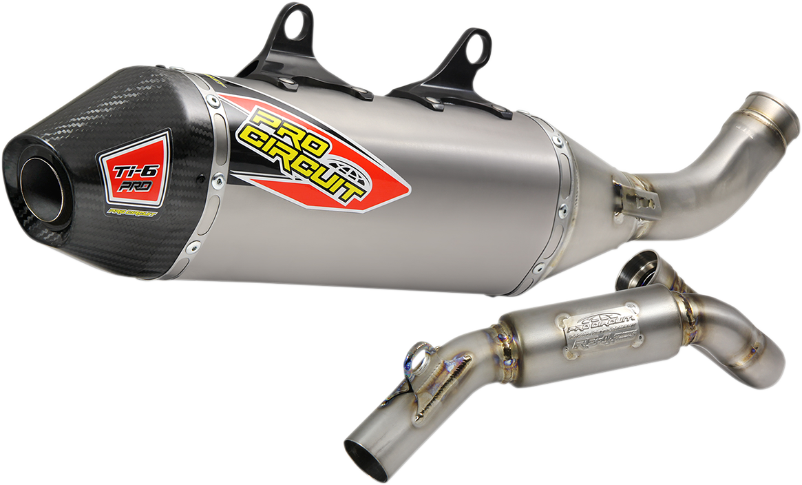 Pro Circuit Ti-6 Pro Titanium Exhaust System KTM / Husqvarna / Gas Gas 450cc 2018-2023