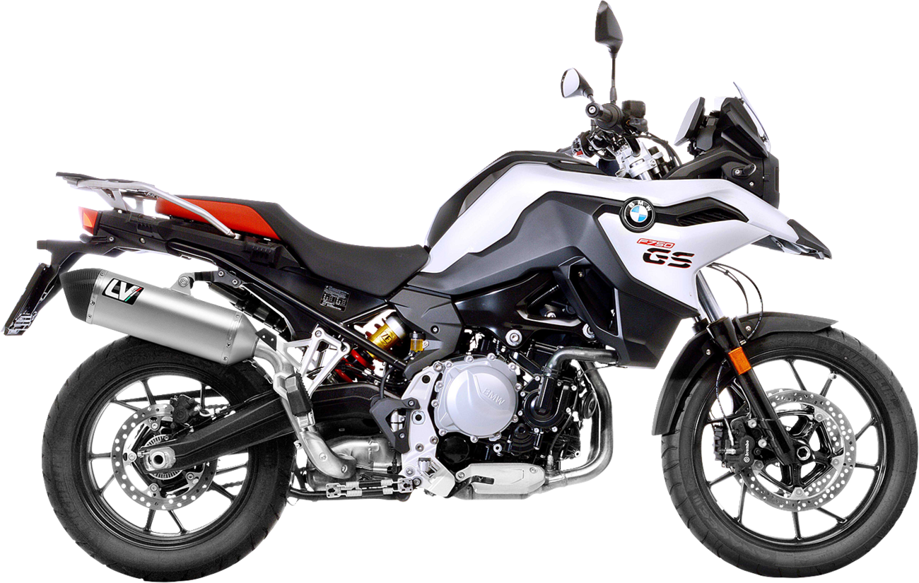 Leovince LV-14 Black Edition Slip-On Muffler - BMW F 750/900 GS