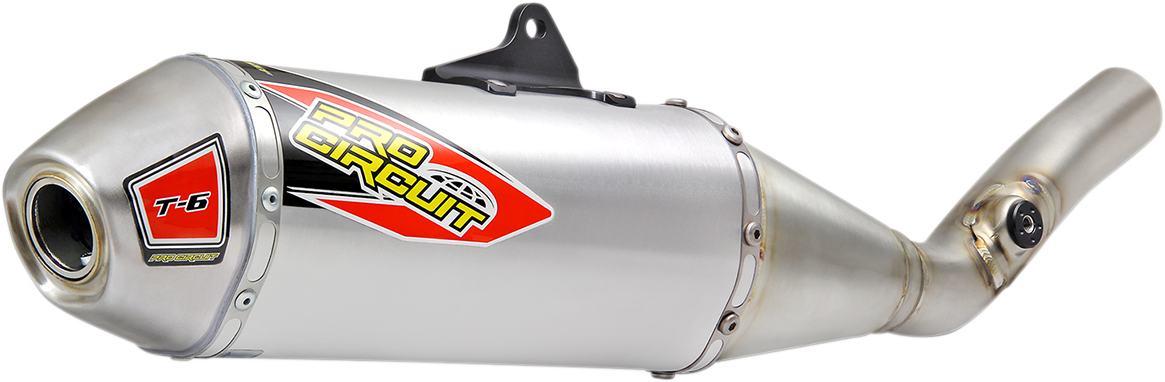 Pro Circuit T-6 Slip-On Exhaust Suzuki RM-Z 450 2018-2025