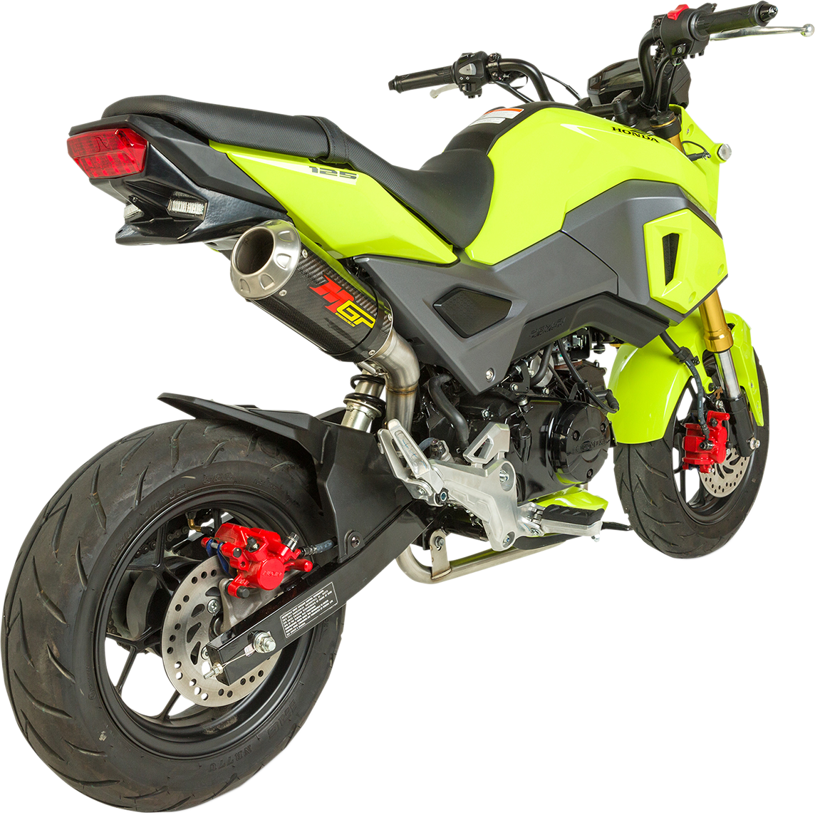 Honda Grom 125 с человеком