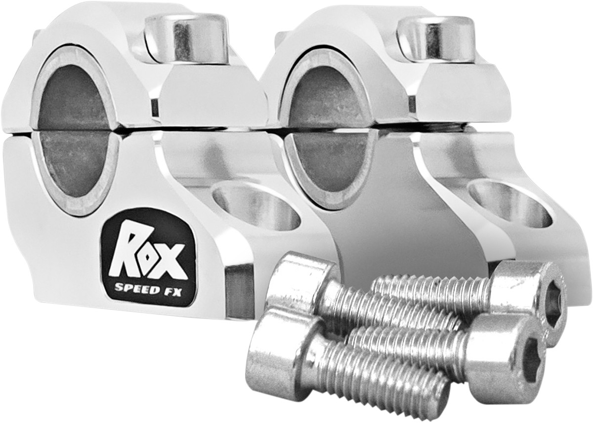 Rox 1-1/4" Block Offset Risers For 7/8" or 1-1/8" Handlebars