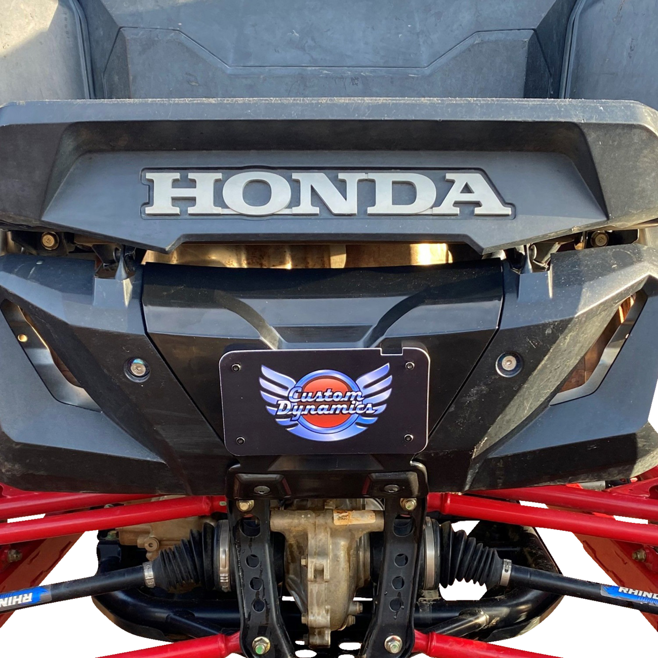 CUSTOM DYNAMICS SXS License Plate Mount