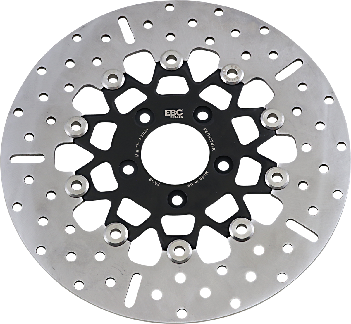 EBC FSD Series Stainless Steel Front Brake Rotor for Big Twins