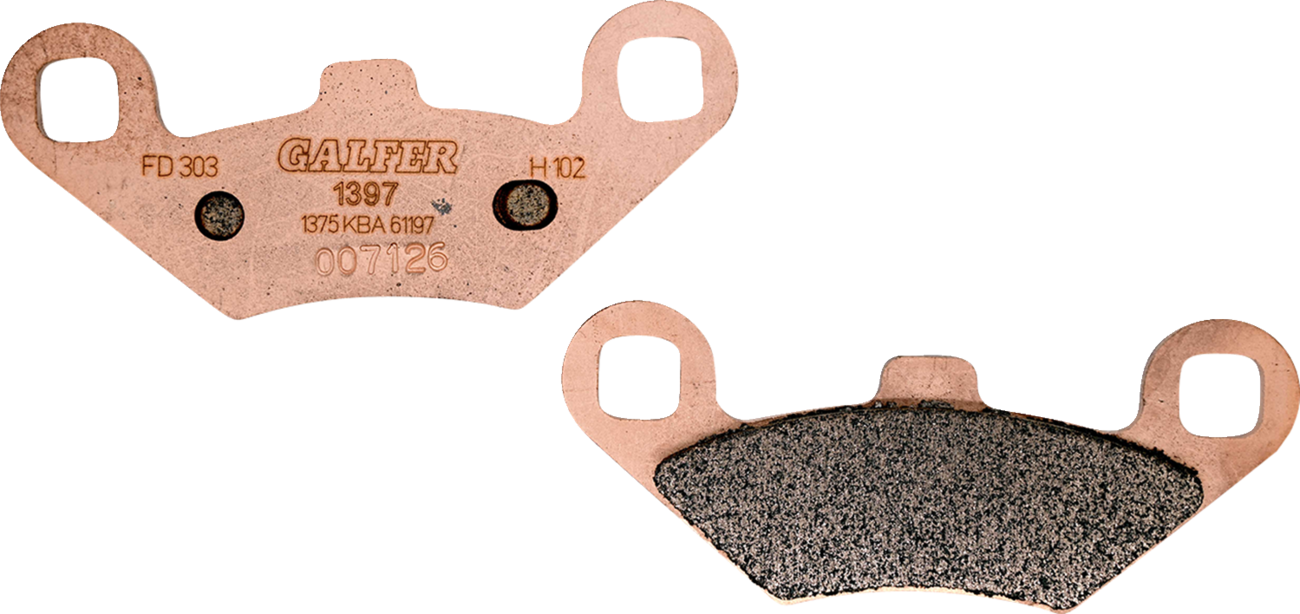 Galfer HH Sintered Front and Rear Brake Pads FD303G1397