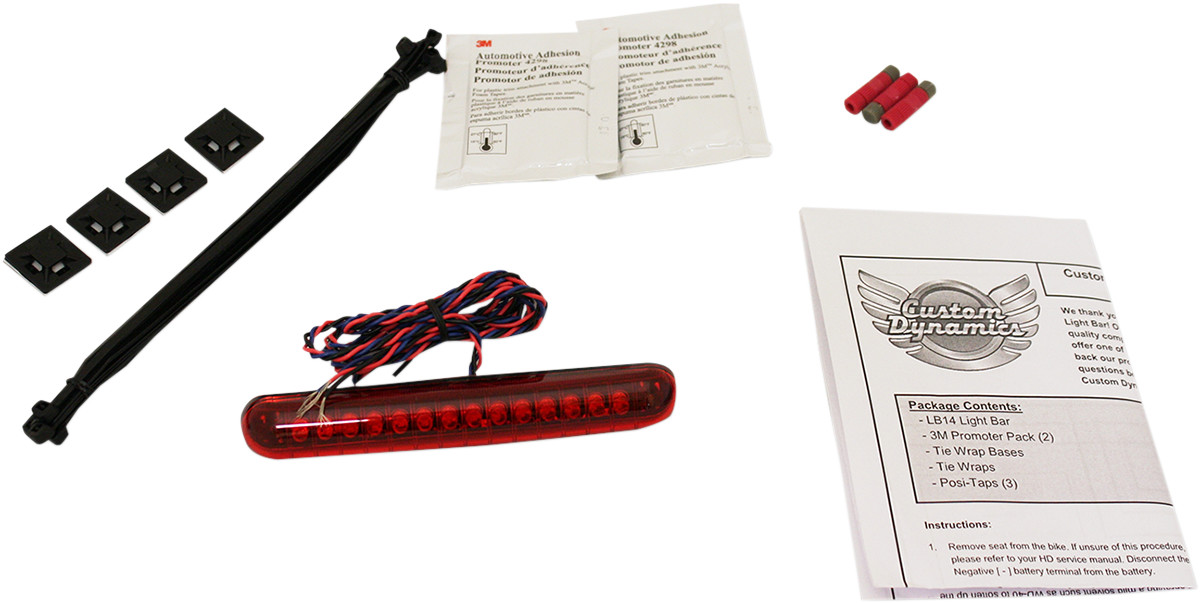 Custom Dynamics Light Bar For Harley Breakout 2013-2014