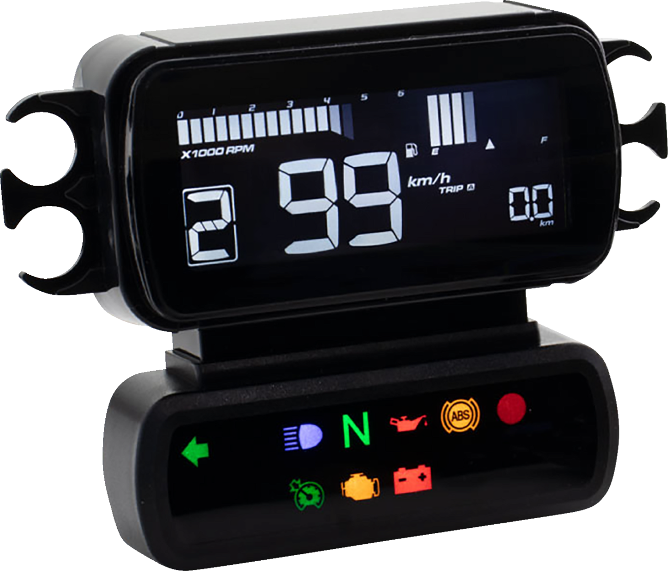 Koso D2 LCD Multifunction Meter For Harley 2004-2013