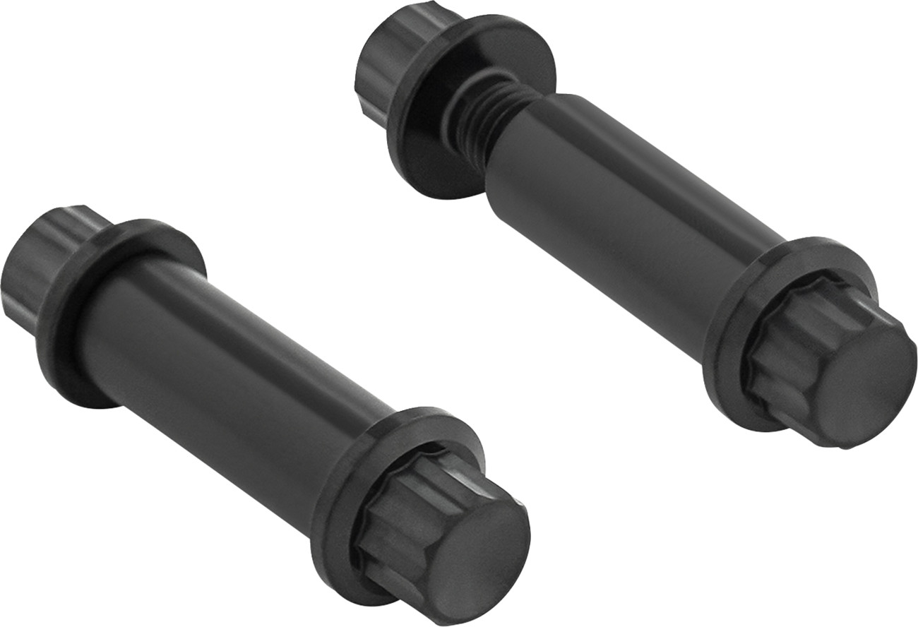 Arlen Ness 12-Point Titanium Footpeg Hardware For Harley Male Mount