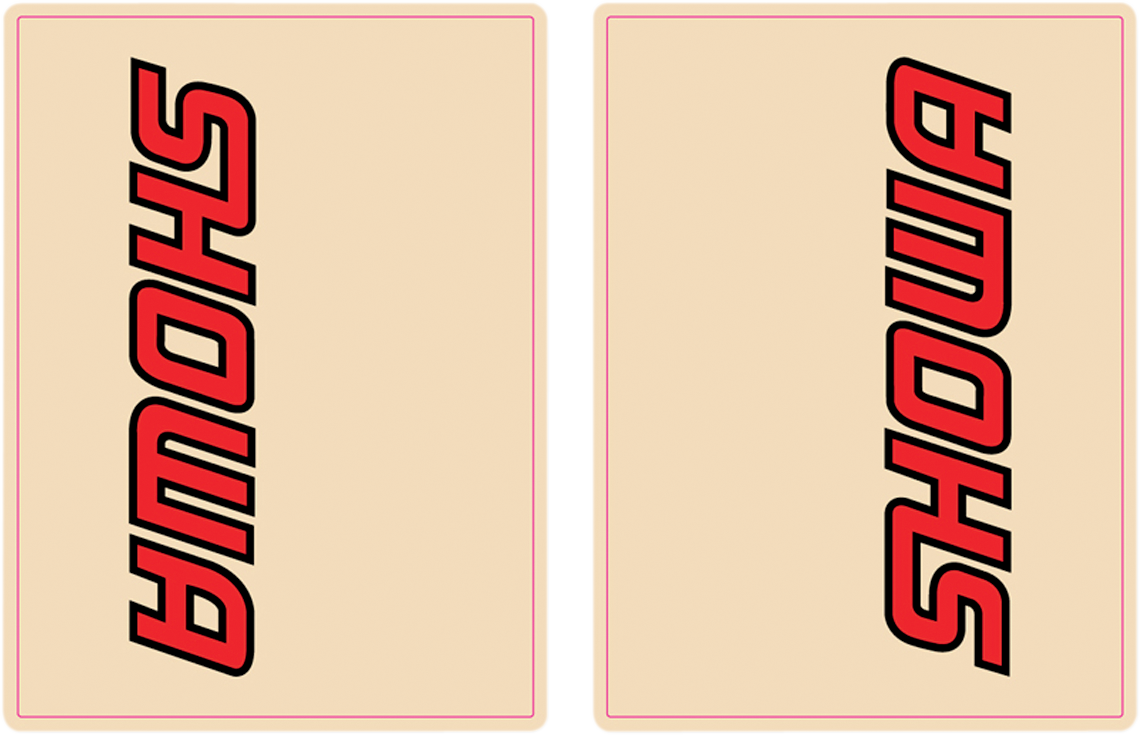 FLU DESIGNS INC. Upper Fork Decals