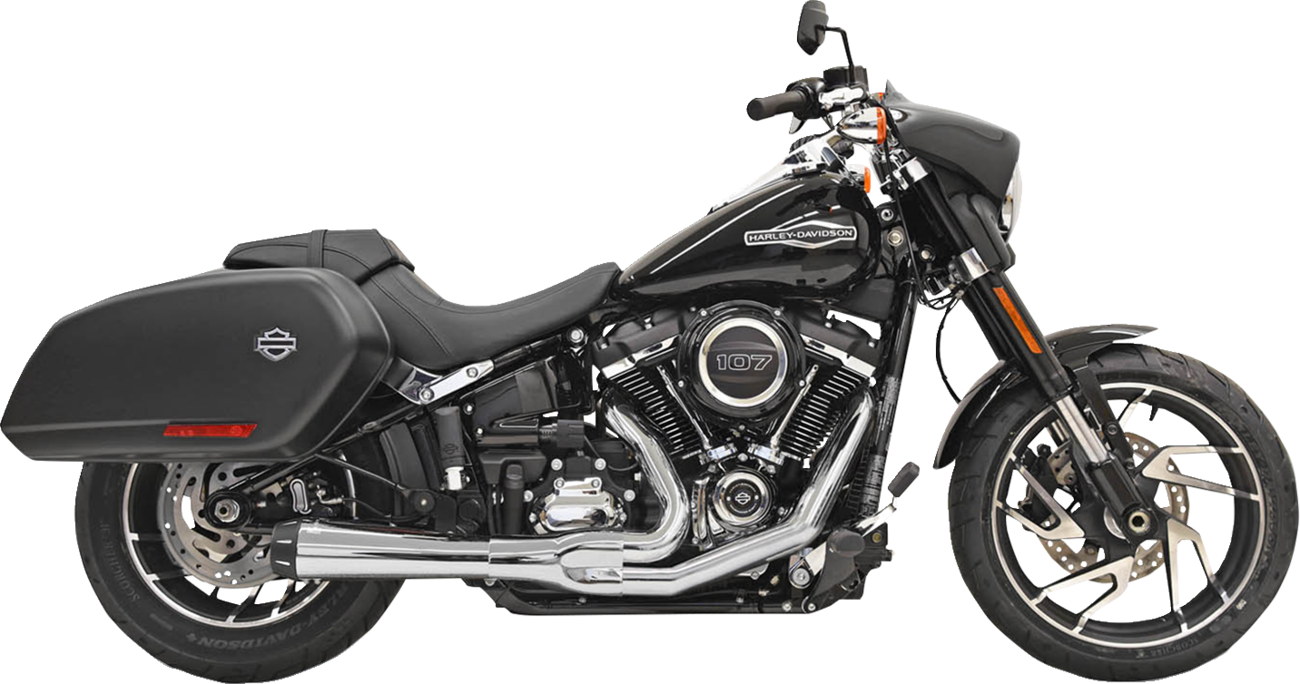 BASSANI XHAUST 2-into-1 Road Rage Exhaust System