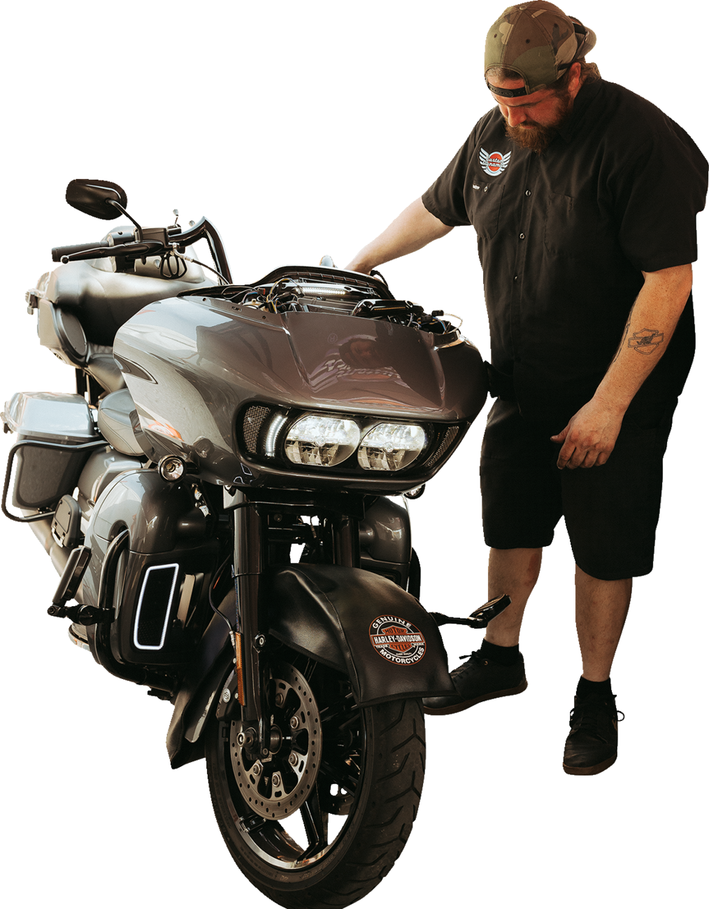 Custom Dynamics Dual Function LED Vent Insert For Harley Road Glide 2015-2025