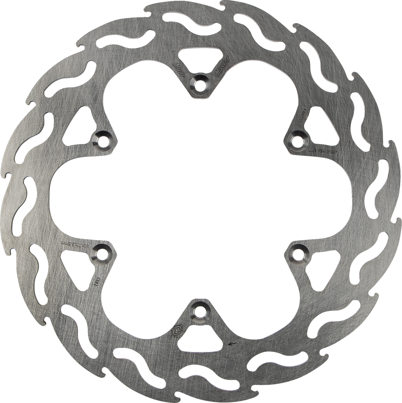 Moto-master Brake Rotor - Rear - Flame 1999-2005 Suzuki RM125 / 2005-2024 Suzuki DR-Z400SM / 1999-2005 Suzuki RM250