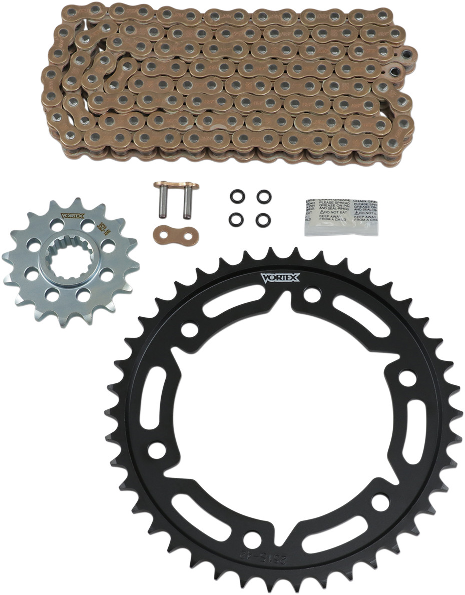 Vortex V3 WSS Chain And Sprocket Kit Honda CBR1000RR 2008-2016