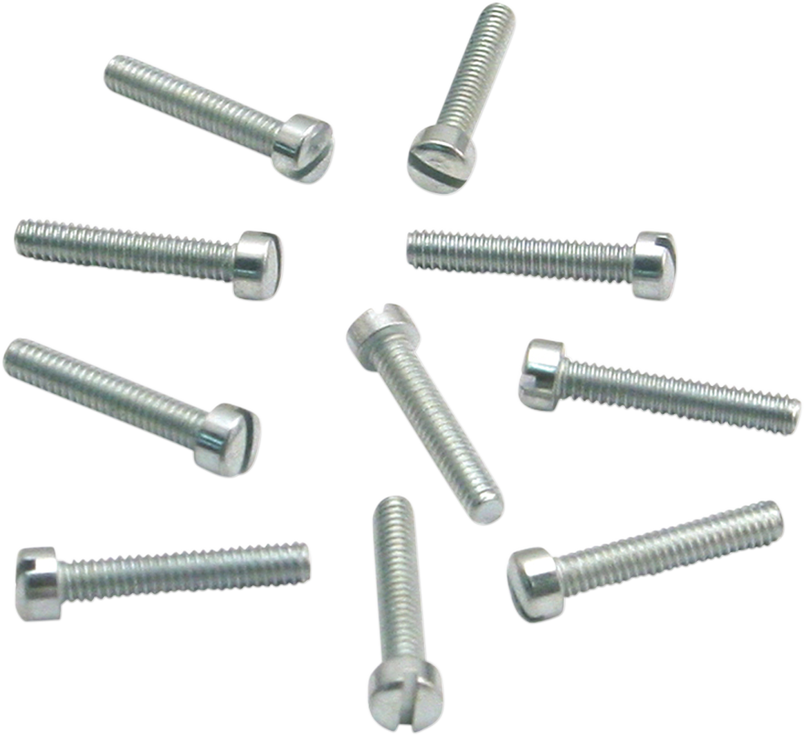 S&S CYCLE Slotted Flat Head Screws