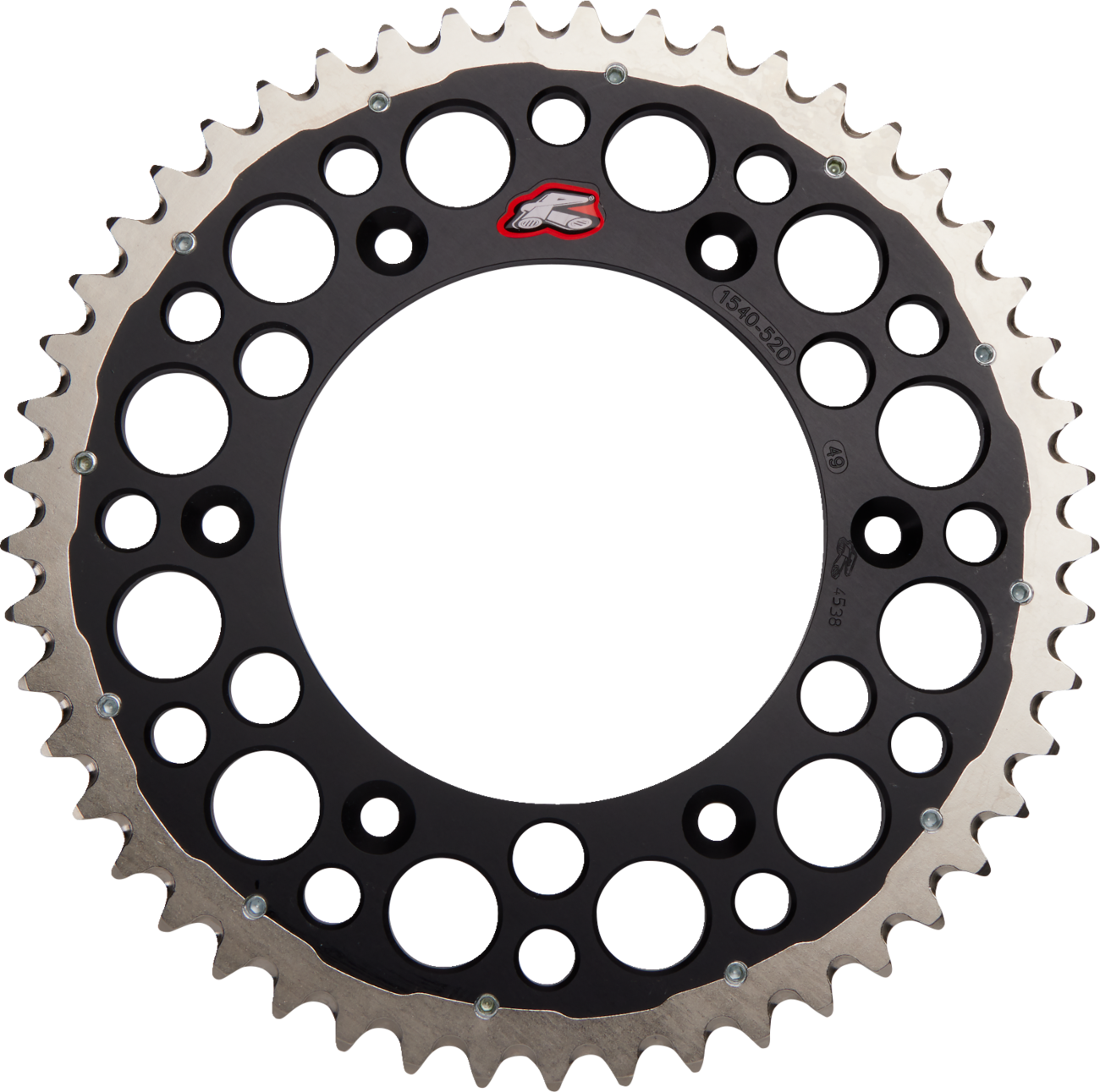 Renthal Twinring™ Rear Sprocket - 49 Tooth - Black - Honda 49T