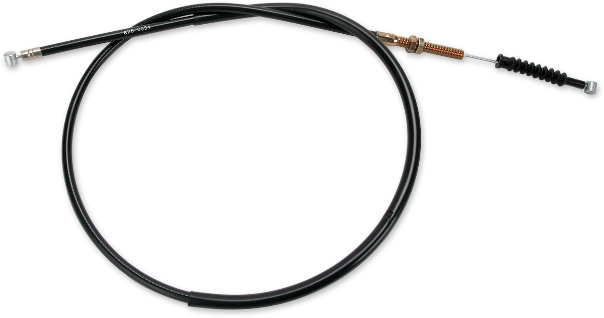 Parts unlimited Black Vinyl Clutch Cable - Suzuki