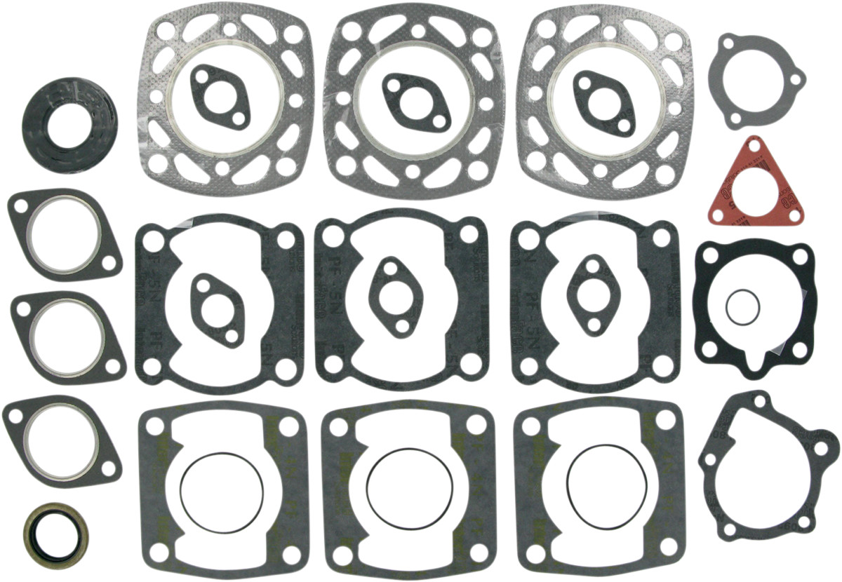 Vertex Complete Engine Gasket Kit with Oil Seals Snowmobile 1990-1992 Arctic Cat EXT 550, 1990-1992 Arctic Cat Pantera 550