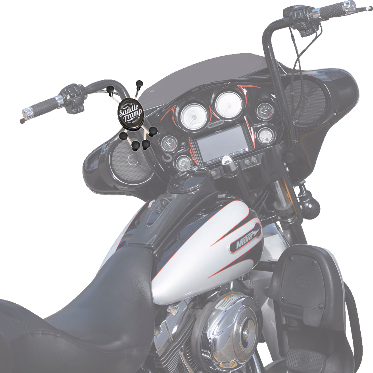 Saddle tramp Hex-Grip Phone Mount - Handlebar