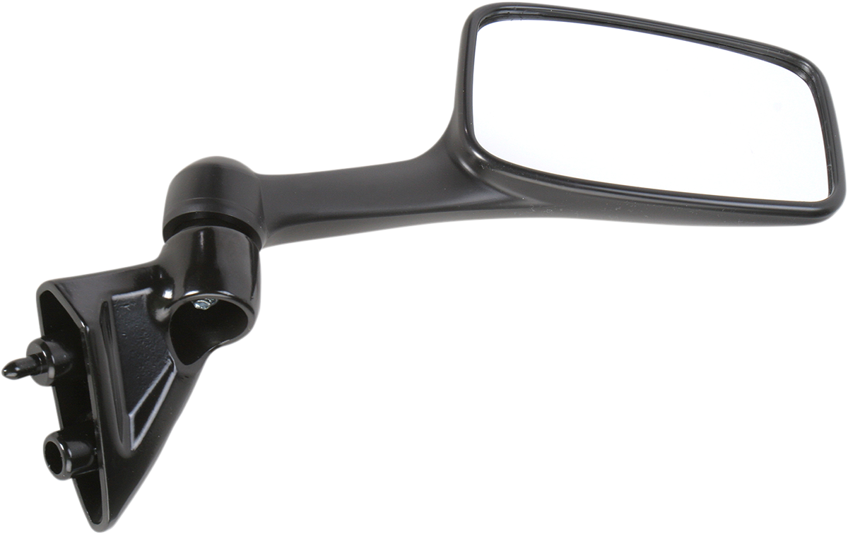 Emgo Mirror - Side View - Rectangle - Black - Right 1996-2007 Kawasaki EX250F Ninja 250R