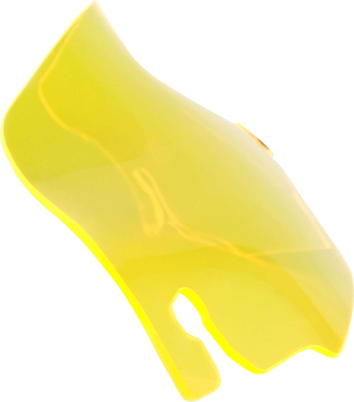Klock werks Kolor Flare™ Windshield - 3-1/2" - Yellow Ice - FLR Harley Davidson
