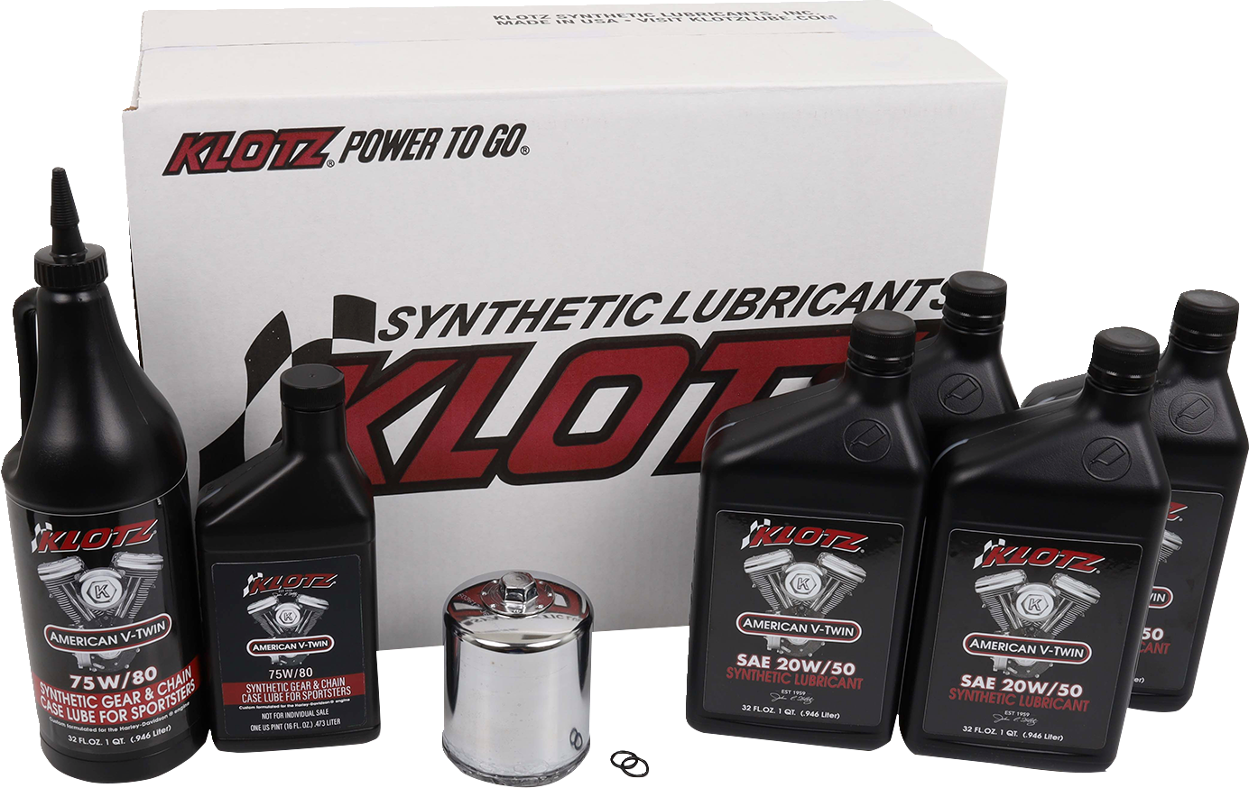 KLOTZ OIL Premium Oil Change Kit
