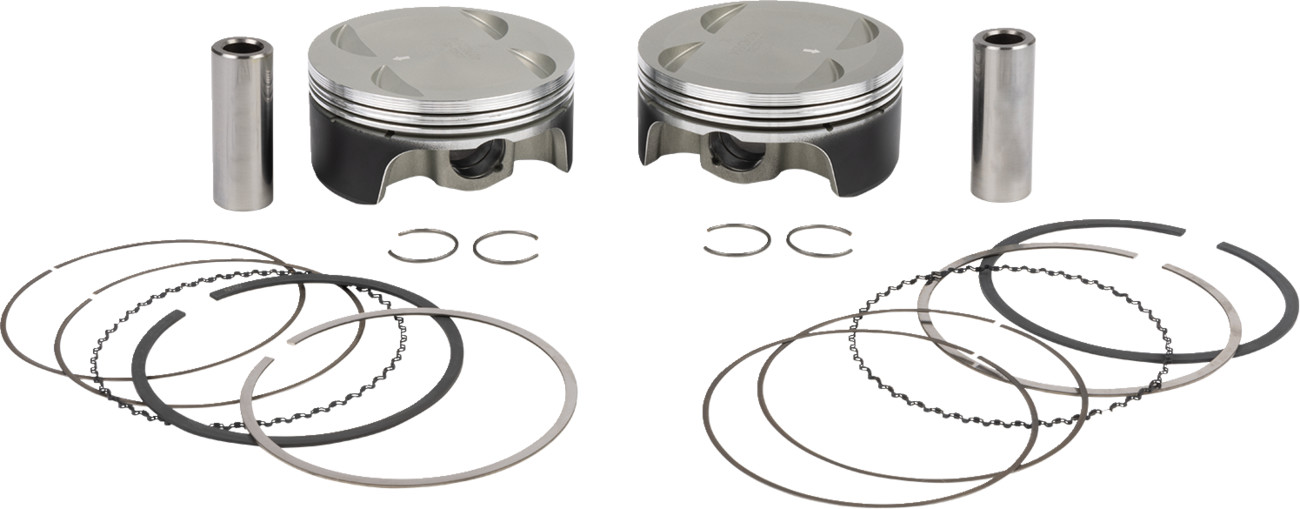 WOSSNER Piston Kit Anodize Crown