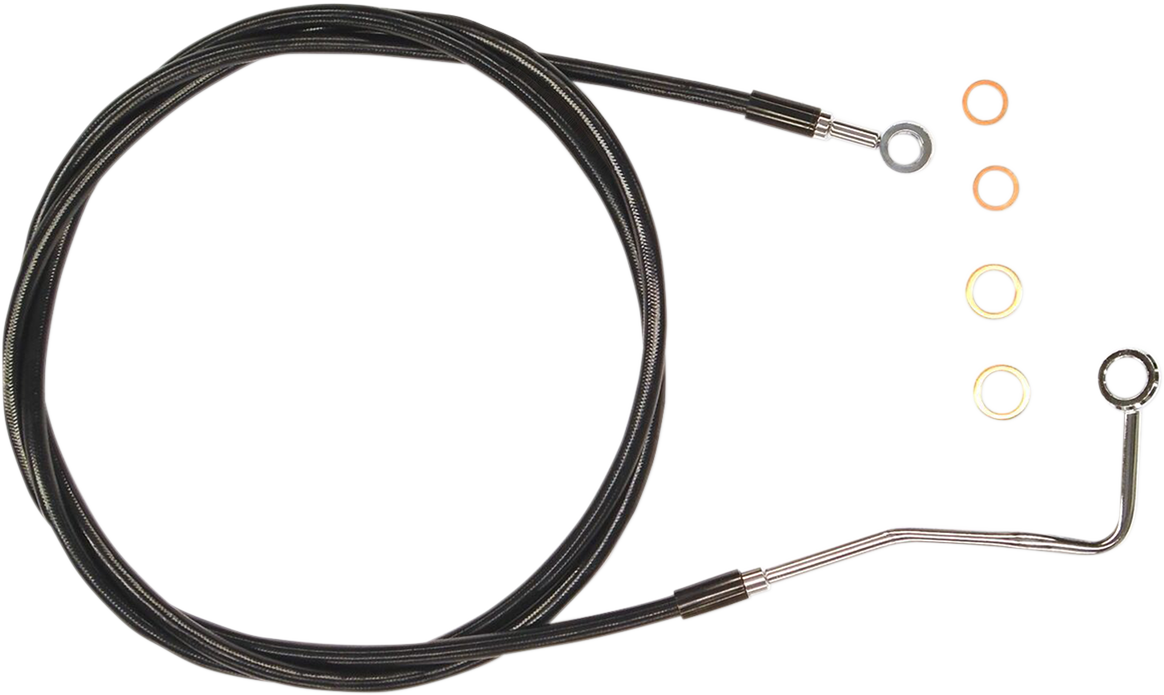 XR Stainless Upper Brake Line