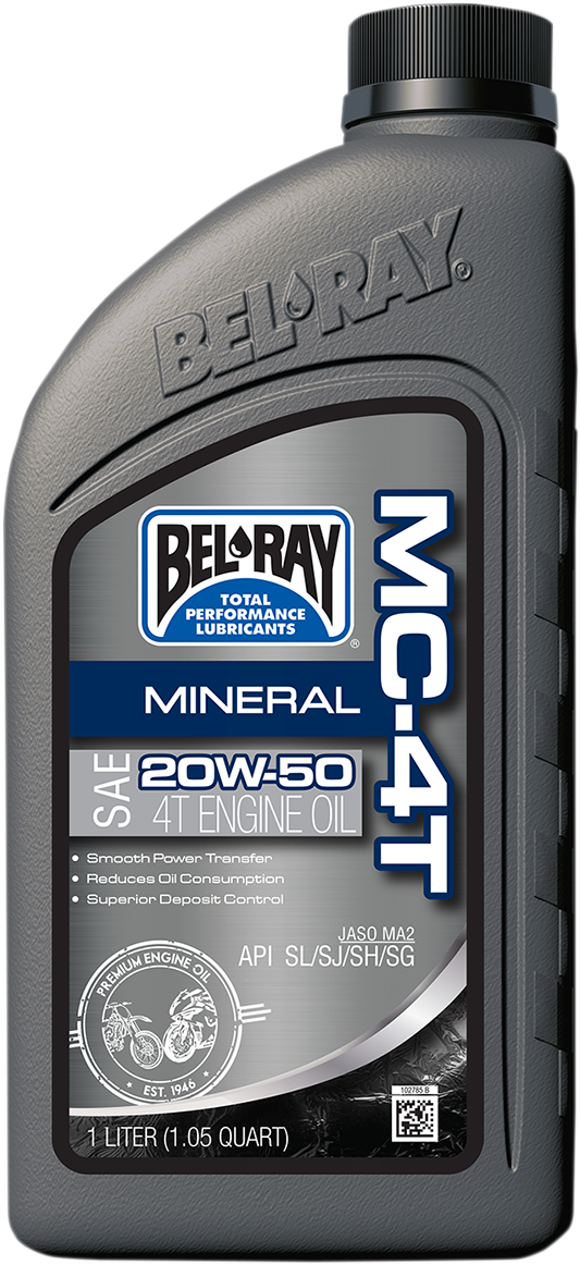 Bel-ray MC-4T Mineral 4T Engine Oil