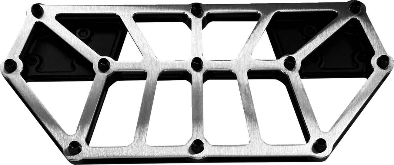 Kodlin usa NXL Floorboards - Black w/ Stainless Steel Harley Davidson
