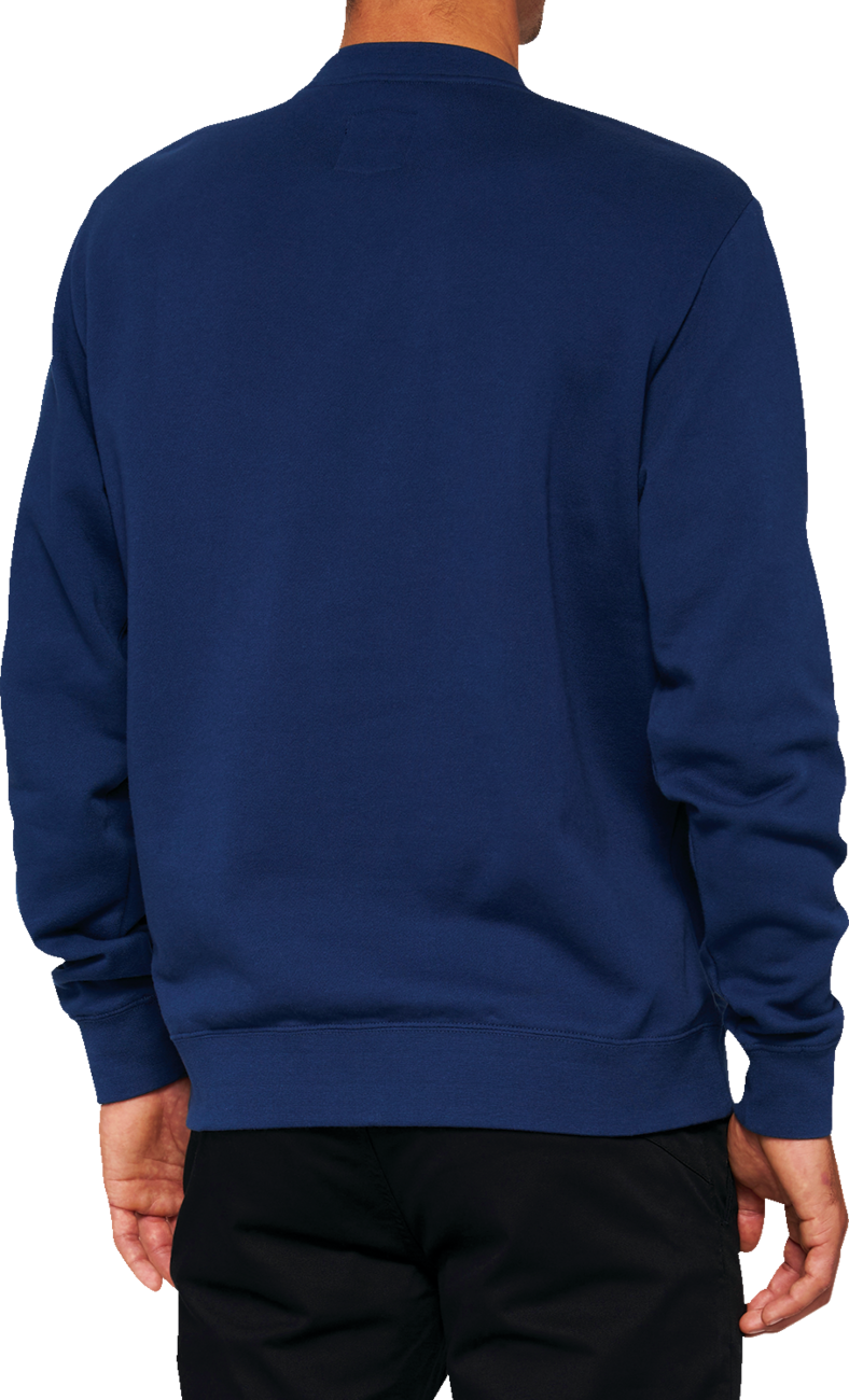100% Icon Long-Sleeve Fleece Sweatshirt