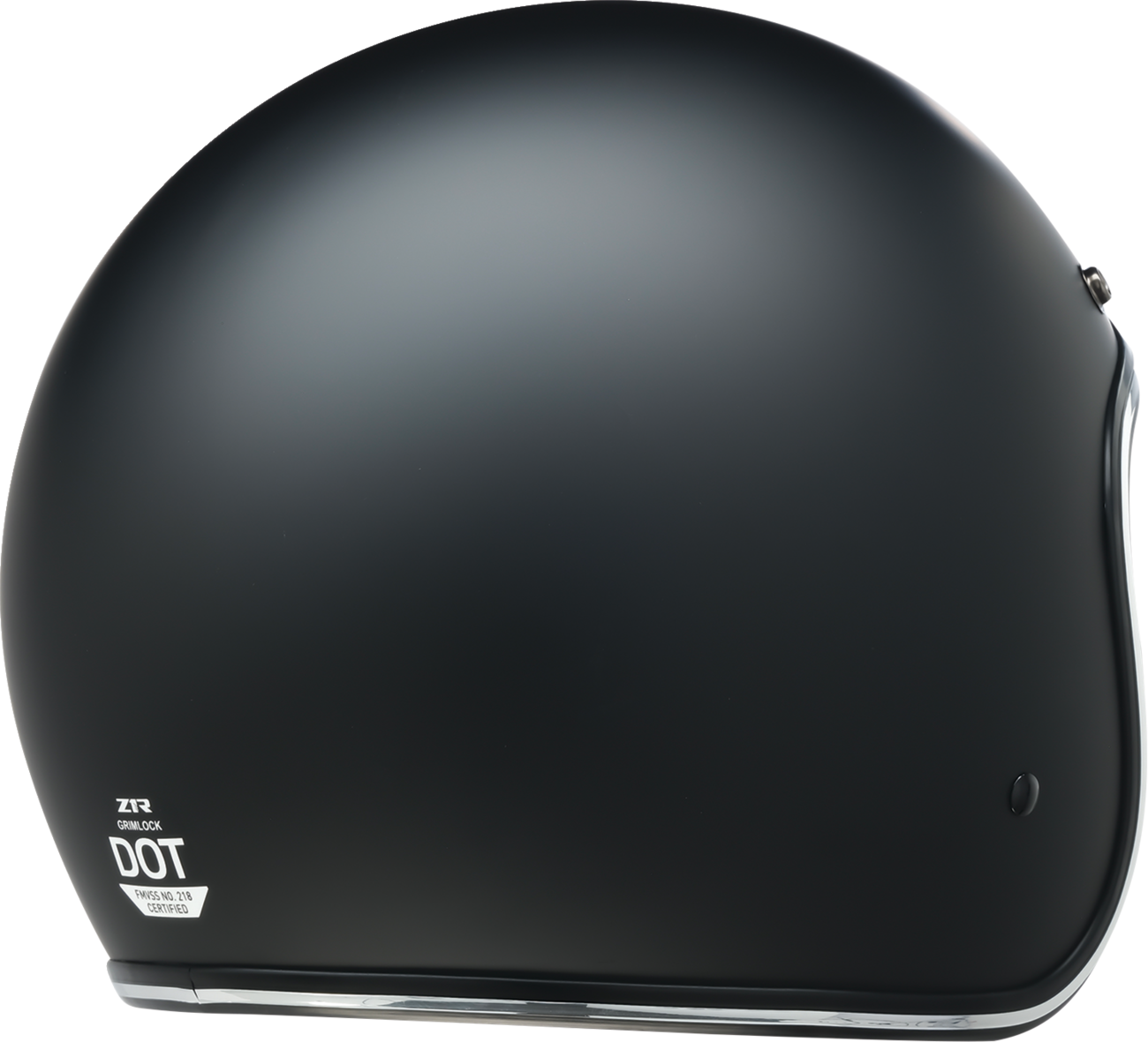 Z1R Grimlock Solid Helmet — Flat/Black