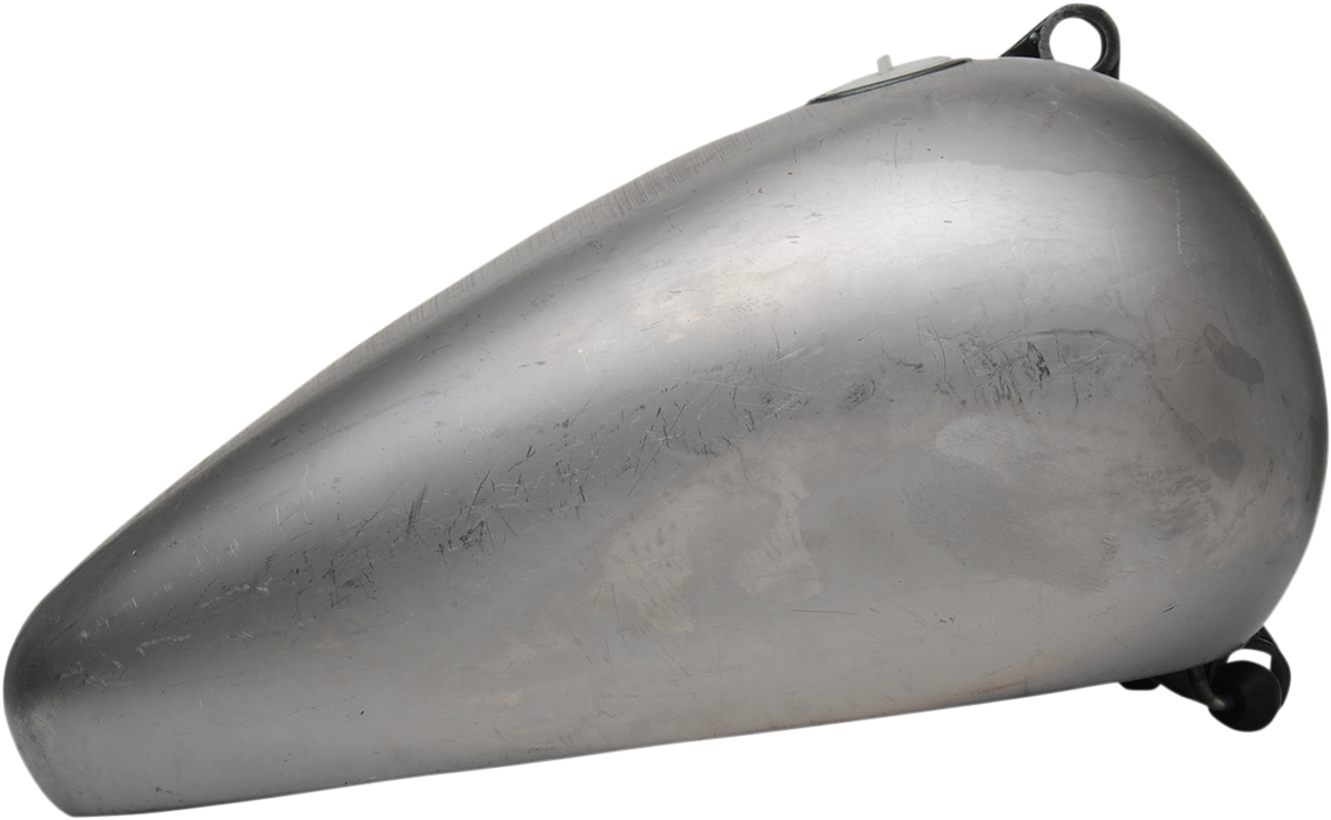 Drag specialties Fat Bob Style Gas Tanks - Flatside - 6 Gallon Harley Davidson