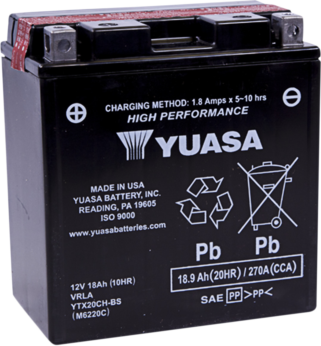 Yuasa Maintenance-Free Battery