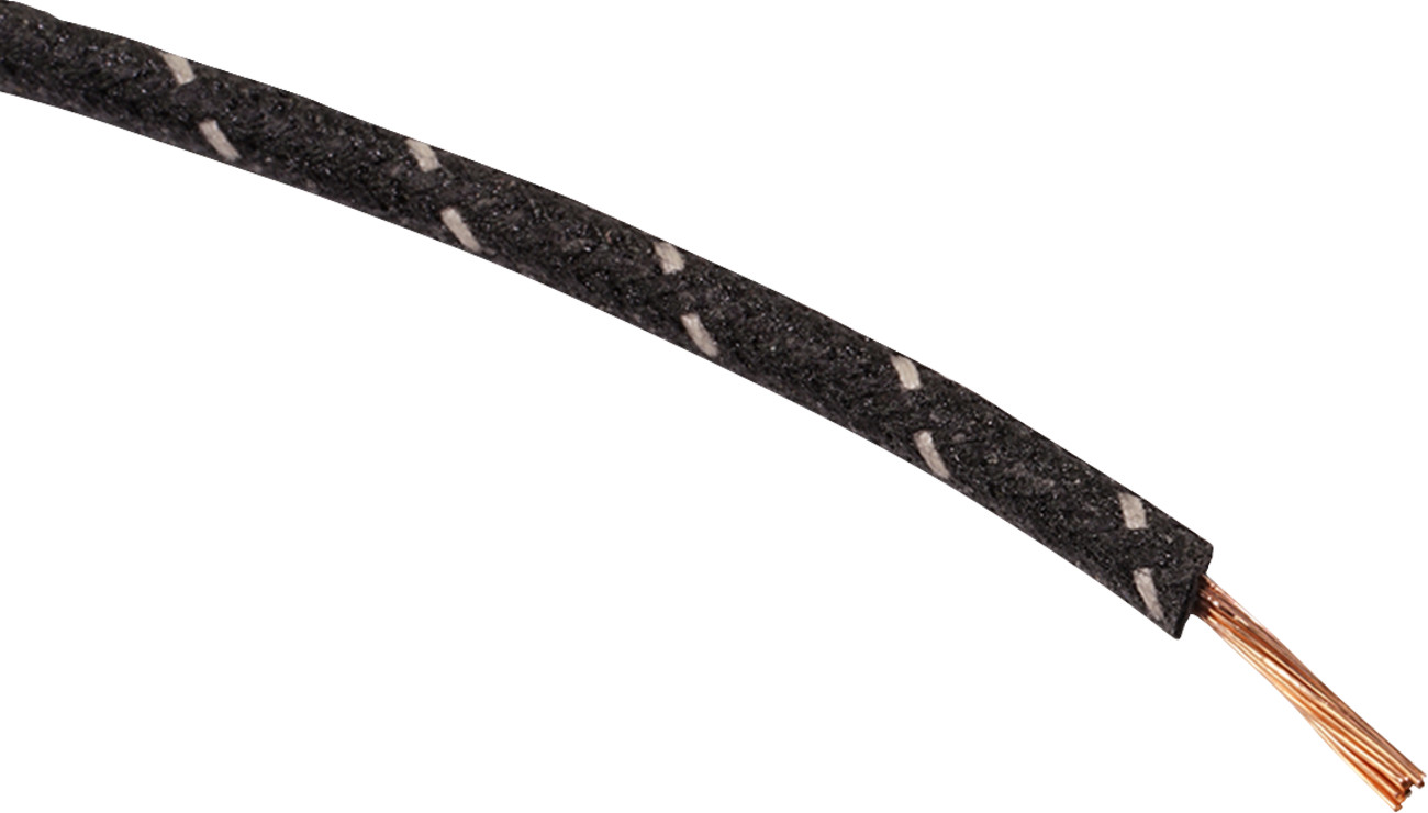 Fabric-Braided Hook-Up Wire