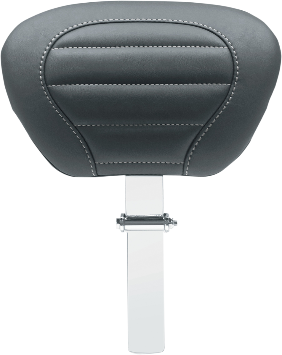 Mustang Driver Backrest Super Touring Deluxe Seat For Harley Touring 2008-2025