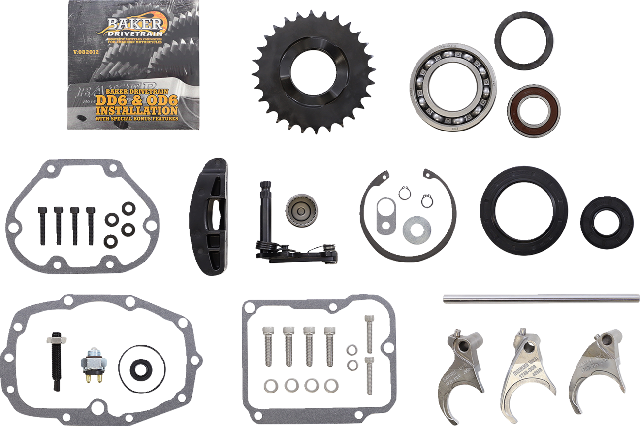 BAKER DRIVETRAIN Direct Drive 6-Speed Gear Set