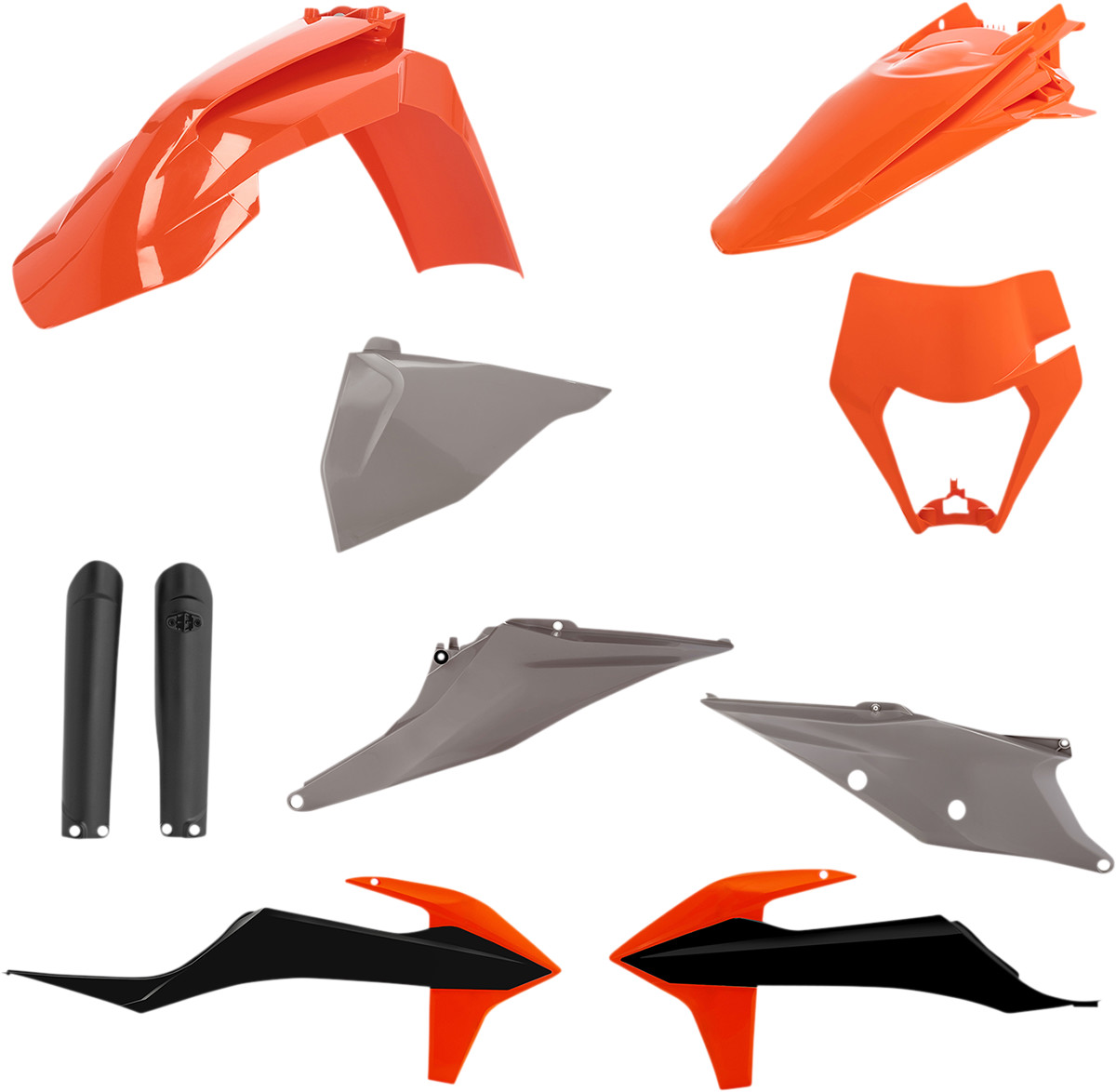 Acerbis Full Plastic Kit KTM 150cc-500cc 2020-2023